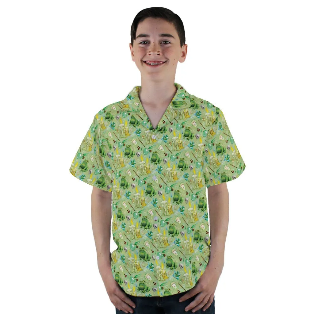 A Witches Brew Fantasy Youth Hawaiian Shirt