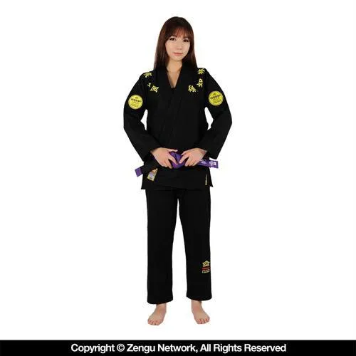 Muaewear Lightweight Black BJJ Gi