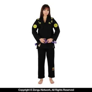 Muaewear Lightweight Black BJJ Gi