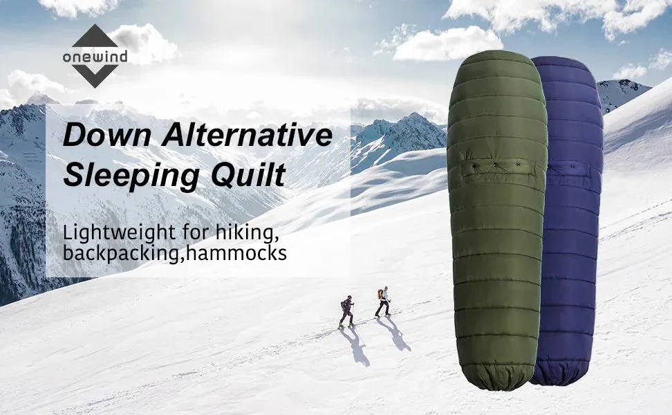 Onewind Hammock Topquilt Poncho  (2 °C - 10 °C) - Large