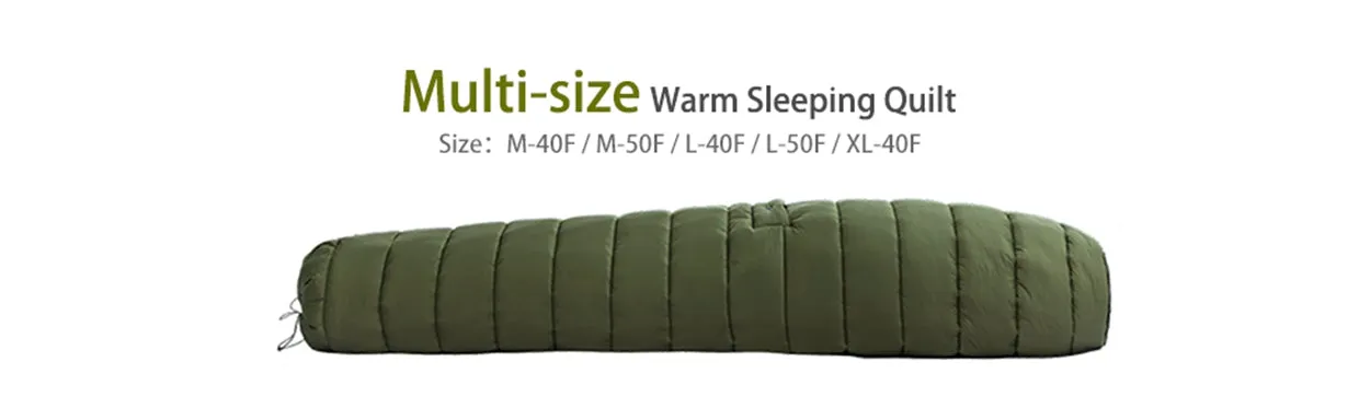 Onewind Hammock Topquilt Poncho  (2 °C - 10 °C) - Large