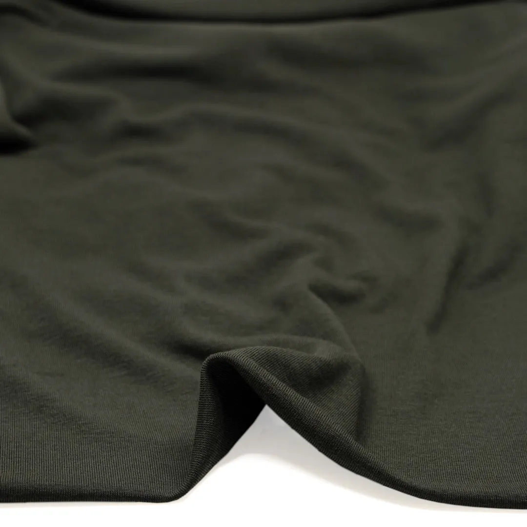 Remnant - 1.4m - Layer Up Lyocell Wool Blend Jersey - Jasper